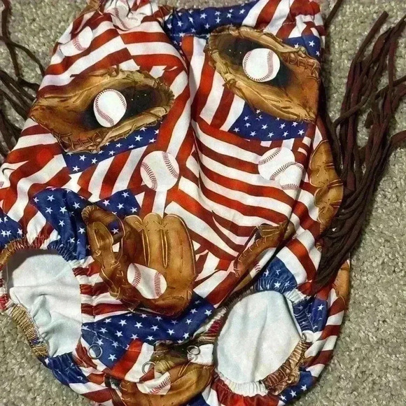 Western baseball romper baby/toddler - Picture 2 of 3